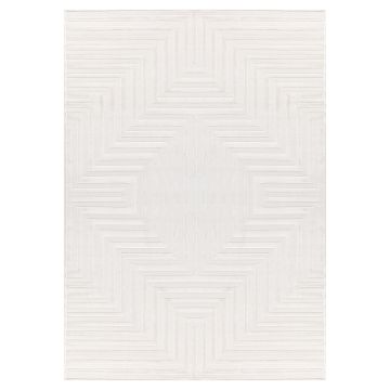 Sahara Veyra vloerkleed laagpolig loper 80x250cm crème