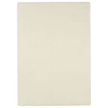 Luxy vloerkleed hoogpolig rechthoek 200x290cm crème