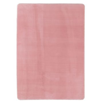 Luxy vloerkleed hoogpolig rechthoek 200x290cm roos
