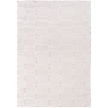 Doha Veyra vloerkleed laagpolig rechthoek 280x370cm crème