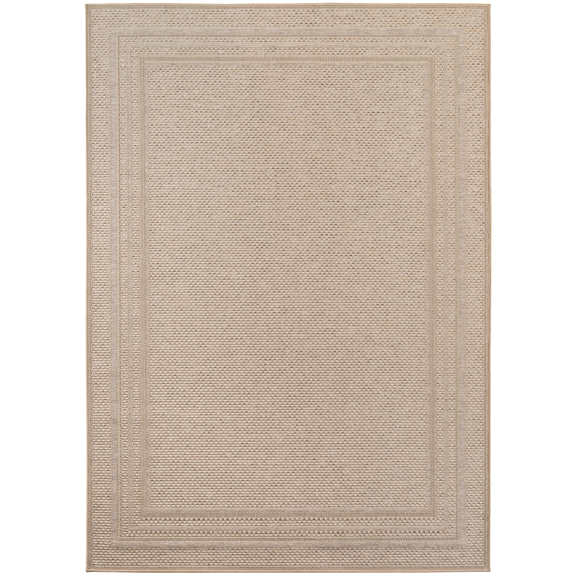 Desert Qar buitenkleed platgeweven loper 80x250cm beige