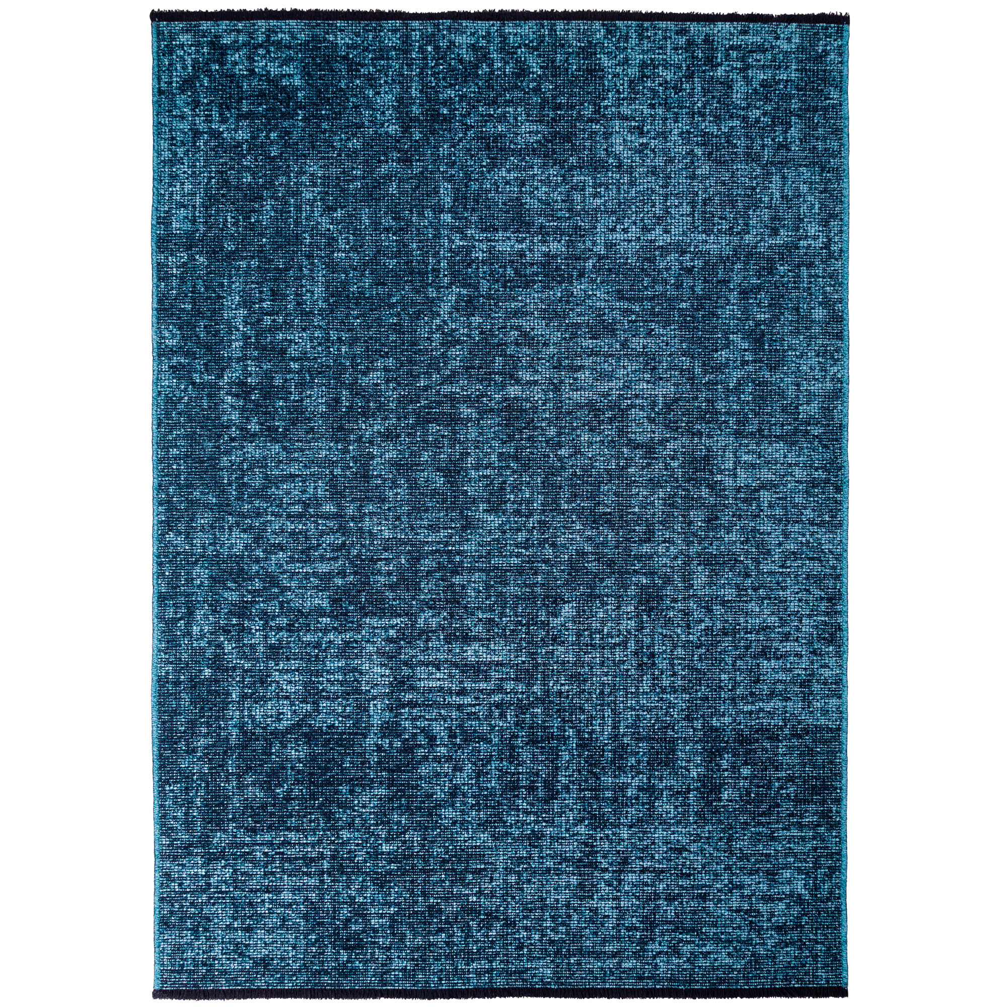 Space vloerkleed laagpolig rechthoek 160x230cm blauw