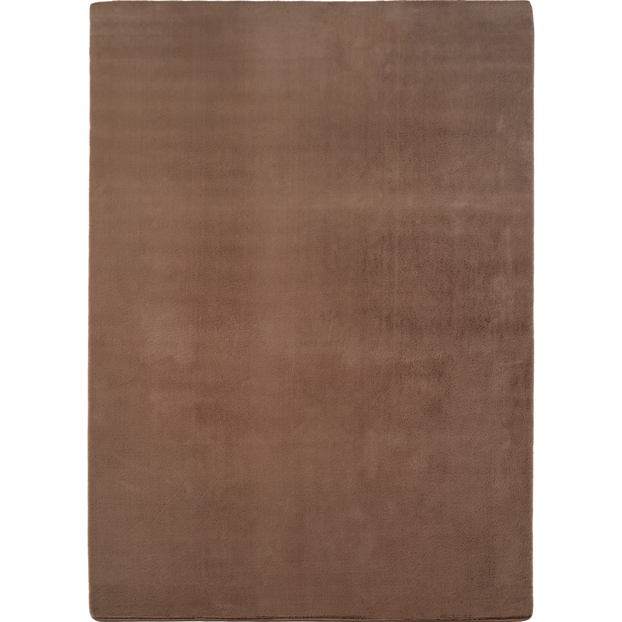 Joy vloerkleed laagpolig rond Ø 200cm mokka