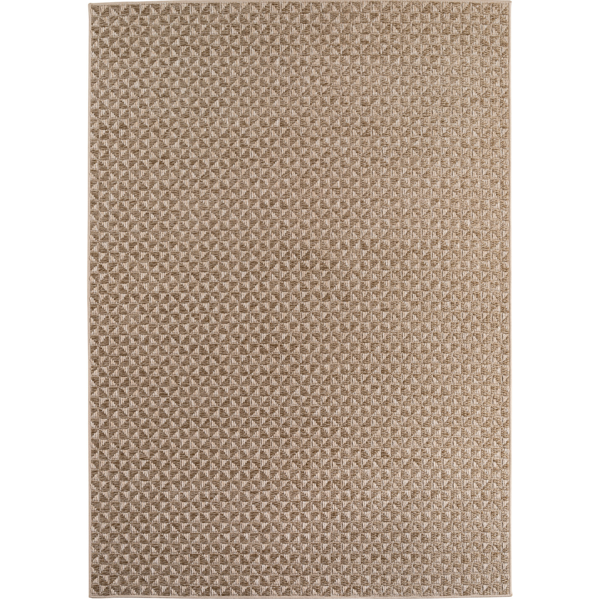 Ibiza Nok buitenkleed platgeweven rechthoek 120x170cm beige