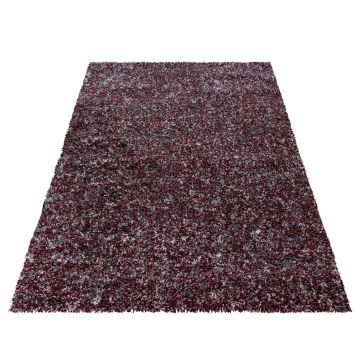 Enjoy Shaggy vloerkleed hoogpolig rechthoek 200x290cm rood