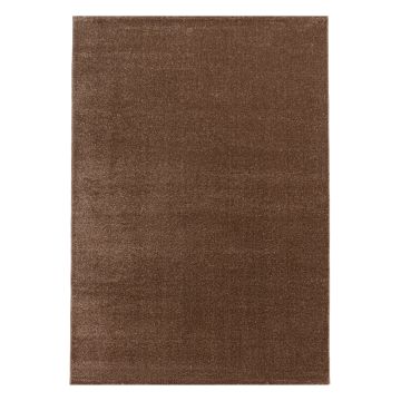 Rio One vloerkleed hoogpolig rechthoek 240x340cm koper