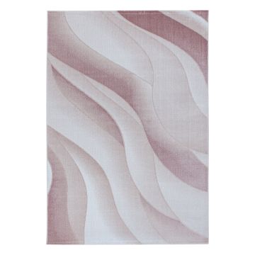 Costa Golf vloerkleed laagpolig rechthoek 240x340cm roze