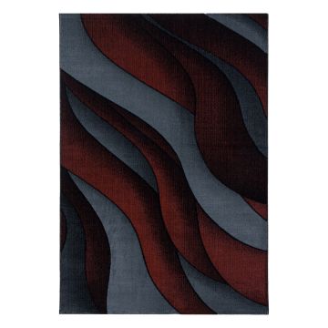 Costa Golf vloerkleed laagpolig rechthoek 240x340cm rood