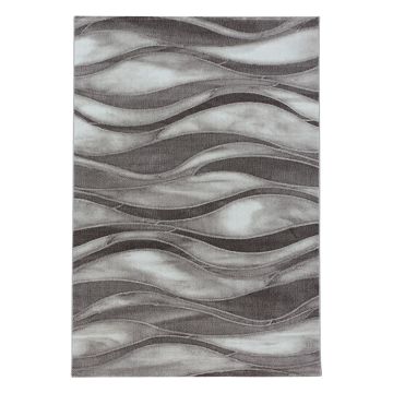 Costa Dalgy vloerkleed laagpolig rechthoek 240x340cm bruin