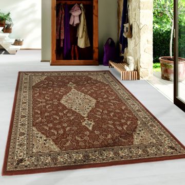 Kashmir Isparta vloerkleed laagpolig rechthoek 240x340cm terra