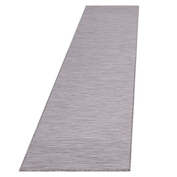Mambo buitenkleed platgeweven loper 80x250cm roze