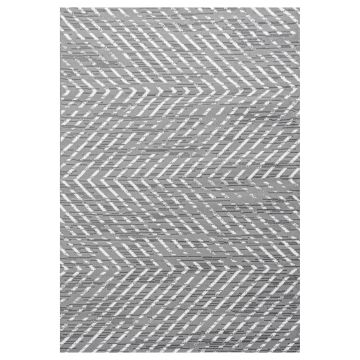 Base Swift vloerkleed laagpolig rechthoek 240x340cm grijs