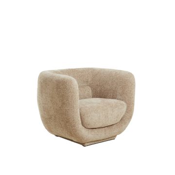 KIALY fauteuil 105x85x81cm beige
