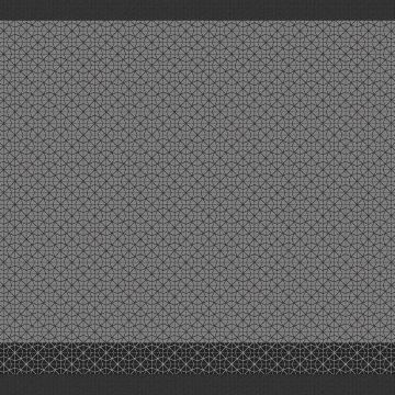 DDDDD Chrystal theedoek 60x65cm zwart (6 stuks)