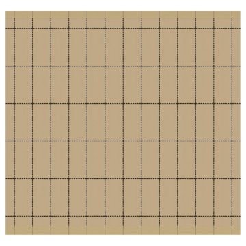 DDDDD Fence theedoek 60x65cm zandkleur (6 stuks)