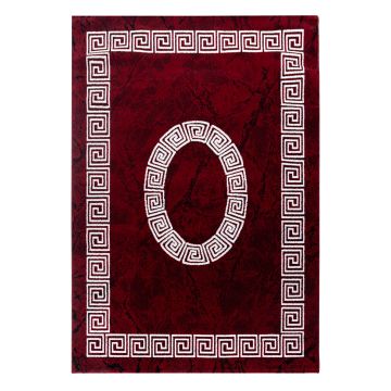 Plus Laby vloerkleed laagpolig rechthoek 140x200cm rood