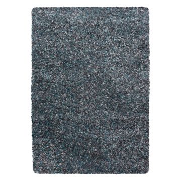Enjoy Shaggy vloerkleed hoogpolig rechthoek 240x340cm blauw