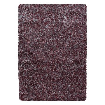 Enjoy Shaggy vloerkleed hoogpolig rechthoek 240x340cm rood