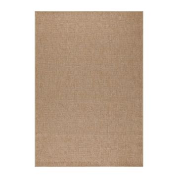 Dhaka Ricka binnen- & buitenkleed rechthoek 140x200cm jute beige