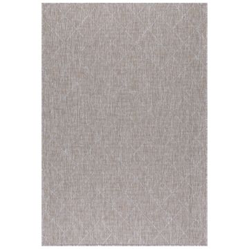 Zagora Plura binnen- & buitenkleed rechthoek 120x170cm beige