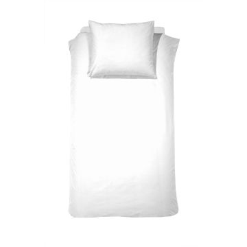 Cinderella Weekend 1-persoons dekbedovertrekset 140x220cm katoen wit