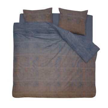 Damai Souk Lits-jumeaux XL dekbedovertrekset 260x220cm katoen roestbruin