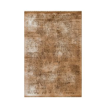 Elite Lunova vloerkleed laagpolig rechthoek 240x340cm koper