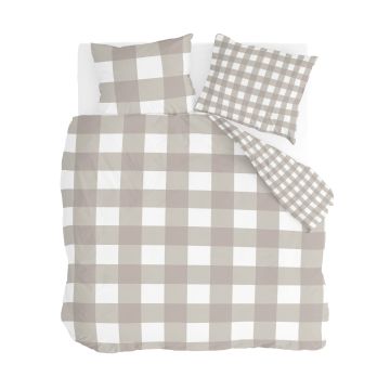 Falsterbo dekbedovertrek 240x220cm zandkleur