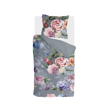 Nysted dekbedovertrek 135x200cm grijs