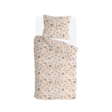 Soft Animal dekbedovertrek 135x200cm nude