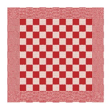DDDDD Barbeque keukendoek 50x55cm rood (6 stuks)