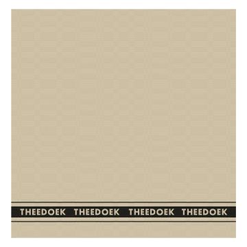 DDDDD Pelle theedoek 60x65cm natuurkleur (6 stuks)