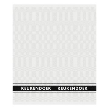 DDDDD Pelle keukendoek 50x55cm wit (6 stuks)
