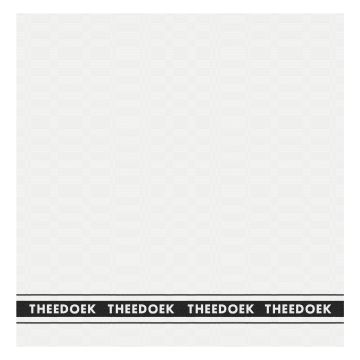 DDDDD Pelle theedoek 60x65cm wit (6 stuks)