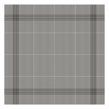 DDDDD Morvan theedoek 60x65cm bio katoen grijs (6 stuks)