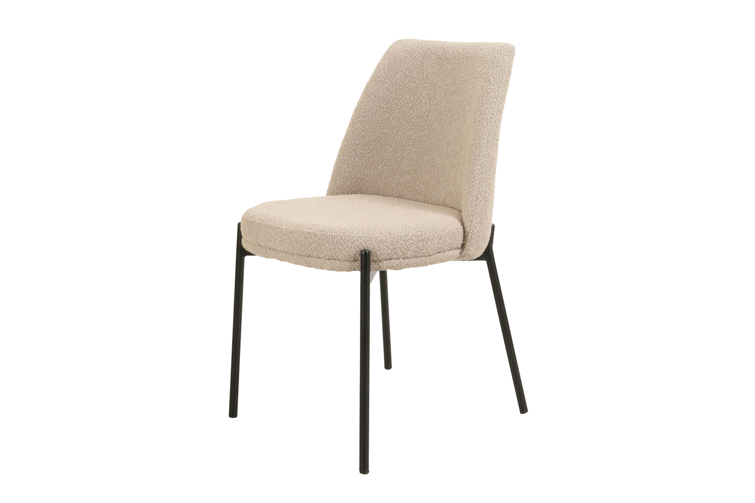 Elira Eetkamerstoel – Stof – Zand