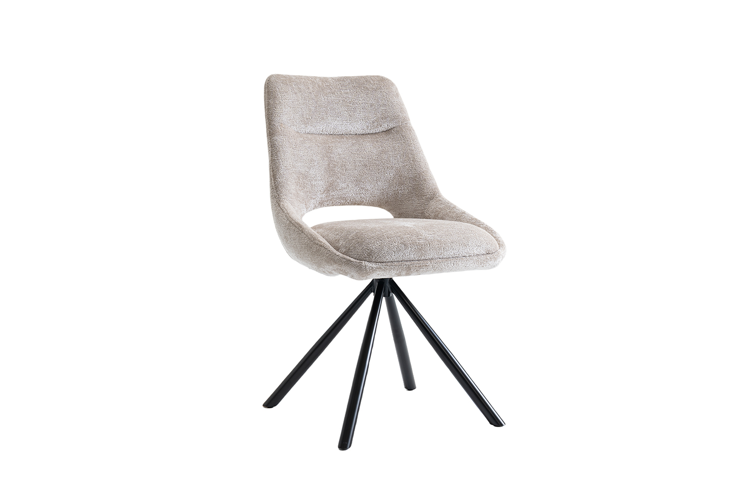 Dario Eetkamerstoel – Stof – Beige