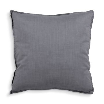 Luxury Touch sierkussen 45x45cm antraciet