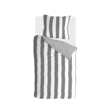 Everline dekbedovertrek 140x220cm antraciet