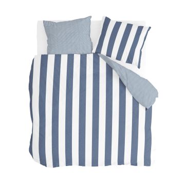Everline dekbedovertrek 240x220cm blauw