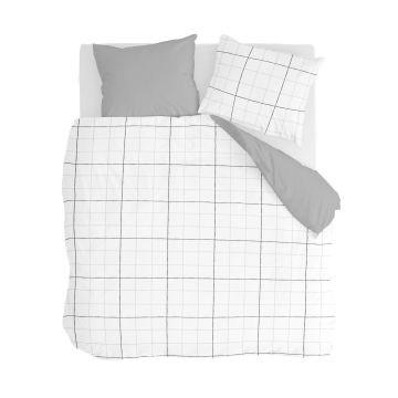 Four-Square dekbedovertrek 240x220cm wit