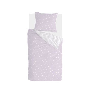 Little Daisies dekbedovertrek 140x220cm lila