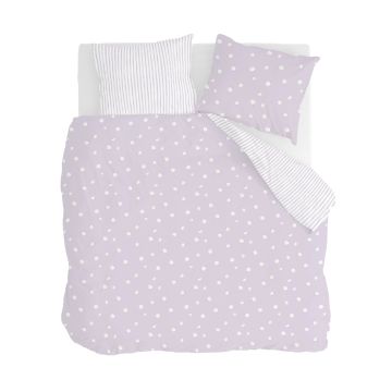 Little Daisies dekbedovertrek 200x200cm lila