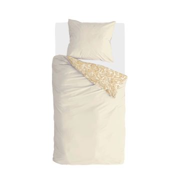 Perfect Paisley dekbedovertrek 135x200cm geel