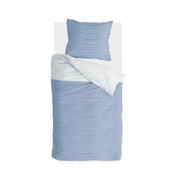 Remade Blurred Feelings dekbedovertrek 155x220cm blauw