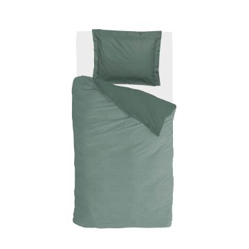 Vintage Club dekbedovertrek 140x220cm groen