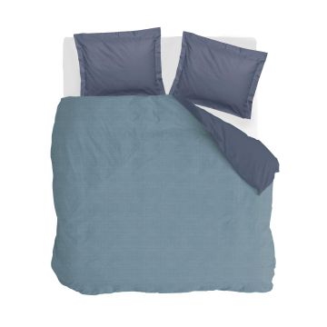 Vintage Club dekbedovertrek 200x200cm blauw