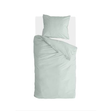 Vintage Cotton dekbedovertrek 135x200cm jade