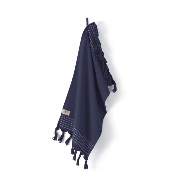 Soft Cotton Hamam gastendoek 30x50cm navy (2 stuks)