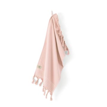 Soft Cotton Hamam gastendoek 30x50cm roze (2 stuks)